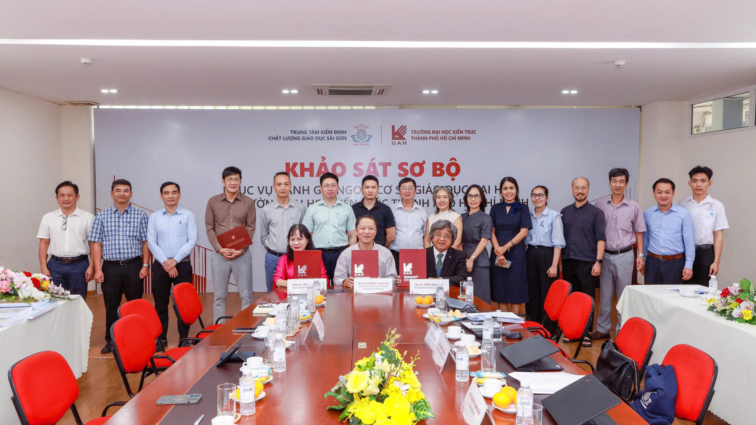 Khảo sát sơ bộ phục vụ đánh giá ngoài cơ sở giáo dục Trường Đại học Kiến trúc Thành phố Hồ Chí Minh